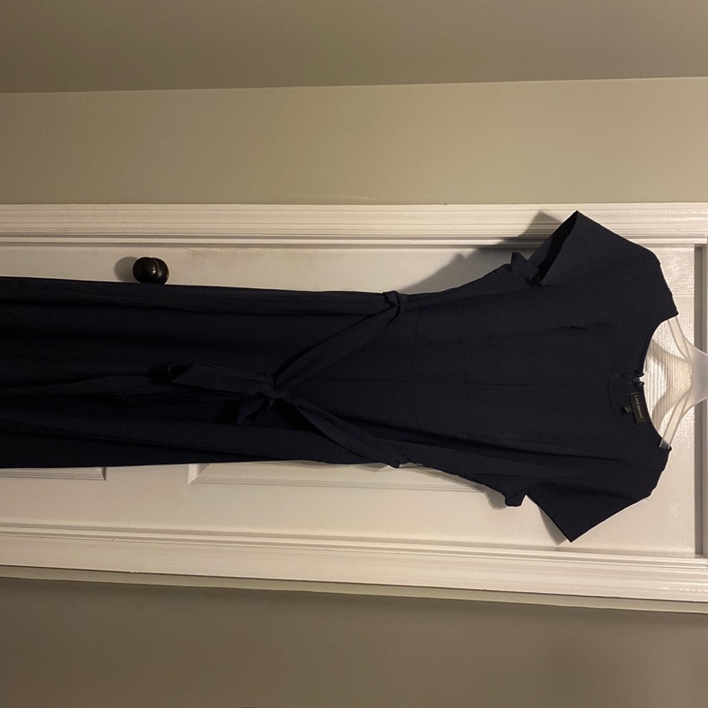 Wide leg crop jumpsuit